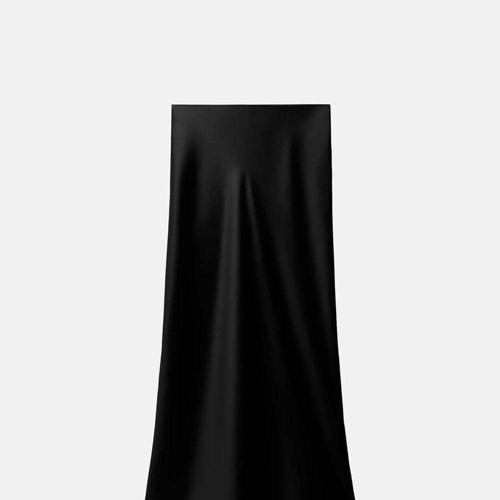 Zara Classic Black Maxi Skirt